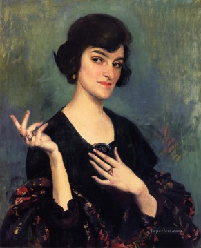 ジョージ・ワシントン・ランバート Painting - ドーン・オ・ニール 1917 ジョージ・ワシントン・ランバートの肖像画